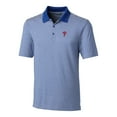 thumbnail image 1 of Men's Cutter & Buck Royal Philadelphia Phillies Big & Tall Forge Tonal Stripe Polo, 1 of 1