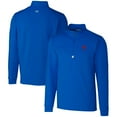 thumbnail image 1 of Men's Cutter & Buck  Royal Philadelphia Phillies Traverse Stretch Quarter-Zip Pullover Top, 1 of 3