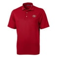 thumbnail image 1 of Men's Cutter & Buck Scarlet San Francisco 49ers Big & Tall Virtue Eco Pique Recycled Polo, 1 of 1