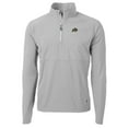 thumbnail image 1 of Men's Cutter & Buck Silver Colorado Buffaloes Adapt Eco Knit Hybrid Recycled Quarter-Zip Pullover Top, 1 of 1