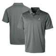 thumbnail image 1 of Men's Cutter & Buck Steel Atlanta Braves Prospect Textured Stretch Big & Tall Polo, 1 of 3