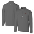 thumbnail image 1 of Men's Cutter & Buck Steel Florida Gators Big & Tall Traverse Stretch Quarter-Zip Pullover Top, 1 of 3