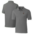 thumbnail image 1 of Men's Cutter & Buck Steel Florida Gators Vault Advantage Tri-Blend Pique Big & Tall Polo, 1 of 3