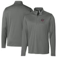 thumbnail image 1 of Men's Cutter & Buck  Steel Jacksonville Jumbo Shrimp  Clique Spin Eco Performance Half-Zip Pullover, 1 of 3