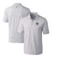 thumbnail image 1 of Men's Cutter & Buck Steel Las Vegas Raiders Advantage Tri-Blend Space Dye Throwback Polo, 1 of 3