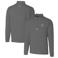 thumbnail image 1 of Men's Cutter & Buck Steel Marshall Thundering Herd Traverse Stretch Quarter Zip-Pullover Top, 1 of 3