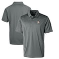 thumbnail image 1 of Men's Cutter & Buck Steel Miami Dolphins Throwback Logo Prospect Textured Stretch Polo, 1 of 3