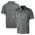 thumbnail image 1 of Men's Cutter & Buck Steel Michigan Wolverines Team Logo Big & Tall Prospect Textured Stretch Polo, 1 of 3