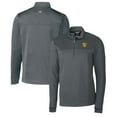 thumbnail image 1 of Men's Cutter & Buck Steel Missouri Tigers Traverse Stripe Quarter-Zip Pullover Top, 1 of 3