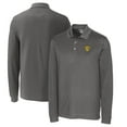 thumbnail image 1 of Men's Cutter & Buck Steel Missouri Tigers Vault Advantage Tri-Blend Pique Big & Tall Long Sleeve Polo, 1 of 3