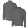 thumbnail image 1 of Men's Cutter & Buck Steel NC State Wolfpack Traverse Stretch Quarter Zip-Pullover Top, 1 of 3