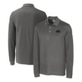 thumbnail image 1 of Men's Cutter & Buck Steel Old Dominion Monarchs Advantage Tri-Blend Pique Long Sleeve Polo, 1 of 3