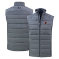 thumbnail image 1 of Men's Cutter & Buck Steel Rochester Red Wings Evoke Hybrid Eco Softshell Recycled Full-Zip Vest, 1 of 3