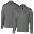 thumbnail image 1 of Men's Cutter & Buck  Steel Rocket City Trash Pandas  Clique Spin Eco Performance Half-Zip Pullover, 1 of 3