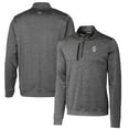 thumbnail image 1 of Men's Cutter & Buck Steel Southern Illinois Salukis Vault Big & Tall Stealth Quarter-Zip Pullover Top, 1 of 3