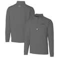 thumbnail image 1 of Men's Cutter & Buck Steel Texas Tech Red Raiders Traverse Stretch Quarter Zip-Pullover Top, 1 of 3