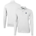 thumbnail image 1 of Men's Cutter & Buck White Arizona Wildcats Big & Tall Virtue Eco Pique Recycled Quarter-Zip Pullover Top, 1 of 3
