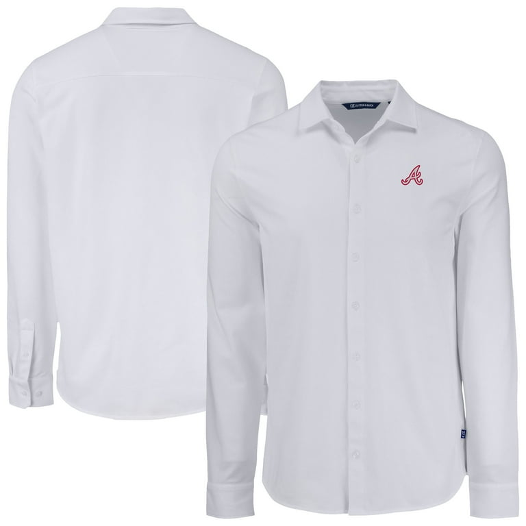 Braves button up shirt sales