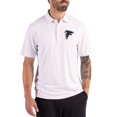thumbnail image 1 of Men's Cutter & Buck White Atlanta Falcons Forge Epic Confidence Fine Line Stripe Stretch Recycled Polo, 1 of 2