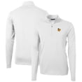 thumbnail image 1 of Men's Cutter & Buck White Baylor Bears Virtue Eco Pique Recycled Quarter-Zip Pullover Top, 1 of 3