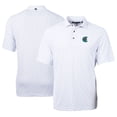 thumbnail image 1 of Men's Cutter & Buck White Charlotte Knights Virtue Eco Pique Tile Print Recycled Polo, 1 of 3