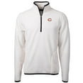 thumbnail image 1 of Men's Cutter & Buck White Chicago Bears Cascade Eco Sherpa Fleece Quarter-Zip Pullover Jacket, 1 of 1