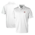 thumbnail image 1 of Men's Cutter & Buck White Cincinnati Reds Prospect Textured Stretch Polo, 1 of 3