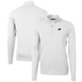 thumbnail image 1 of Men's Cutter & Buck White Colorado Buffaloes Big & Tall Virtue Eco Pique Recycled Quarter-Zip Pullover Top, 1 of 3