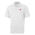 thumbnail image 1 of Men's Cutter & Buck White Dayton Flyers Big & Tall Virtue Eco Pique Recycled Polo, 1 of 1