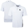 thumbnail image 1 of Men's Cutter & Buck White Denver Broncos Big & Tall Virtue Eco Pique Tile Print Recycled Polo, 1 of 3