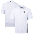 thumbnail image 1 of Men's Cutter & Buck White Detroit Lions Big & Tall Virtue Eco Pique Tile Print Recycled DryTec Polo, 1 of 3