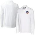 thumbnail image 1 of Men's-Cutter & Buck  White FC Cincinnati Big & Tall Advantage Eco Tri-Blend Pique Long Sleeve Polo, 1 of 3