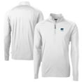 thumbnail image 1 of Men's Cutter & Buck  White Florida Gators Alumni Logo Adapt Eco Knit Stretch Recycled Quarter-Zip Pullover Top, 1 of 3