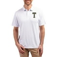 thumbnail image 1 of Men's-Cutter & Buck  White Georgia Tech Yellow Jackets Forge Eco Stretch Recycled Polo, 1 of 2