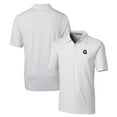 thumbnail image 1 of Men's Cutter & Buck White Gonzaga Bulldogs Forge Pencil Stripe Stretch Polo, 1 of 3