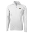 thumbnail image 1 of Men's Cutter & Buck White Green Bay Packers Adapt Eco Knit Quarter-Zip Pullover Jacket, 1 of 1