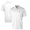 thumbnail image 1 of Men's Cutter & Buck White Houston Oilers Throwback Logo Big & Tall Prospect Textured Stretch Polo, 1 of 3