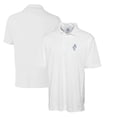thumbnail image 1 of Men's Cutter & Buck White Houston Oilers Throwback Logo DryTec Genre Textured Solid Polo, 1 of 3
