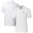 thumbnail image 1 of Men's Cutter & Buck White Indianapolis Colts Big & Tall Advantage Eco Pique DryTec Tri-Blend Polo, 1 of 3