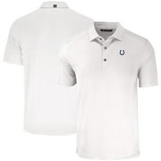 Men's Cutter & Buck White Indianapolis Colts  Forge Eco Stretch Recycled Polo