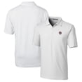 thumbnail image 1 of Men's Cutter & Buck White LSU Tigers Big & Tall Forge Pencil Stripe Stretch Polo, 1 of 3