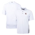 thumbnail image 1 of Men's Cutter & Buck White Louisville Cardinals Virtue Eco Pique Tile Recycled Polo, 1 of 3
