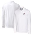 thumbnail image 1 of Men's Cutter & Buck White Mississippi State Bulldogs Vault Advantage Tri-Blend Pique Big & Tall Long Sleeve Polo, 1 of 3