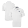 thumbnail image 1 of Men's Cutter & Buck White Montana State Bobcats Big & Tall Virtue Eco Pique Recycled DryTec Polo, 1 of 3