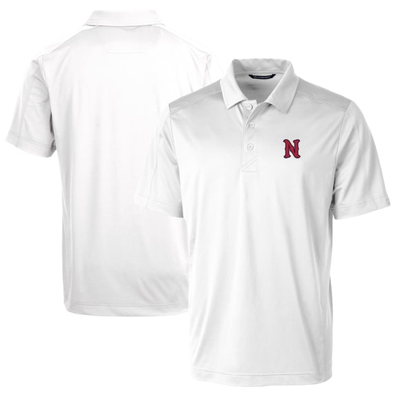 Men's Cutter & Buck White Nashville Sounds Prospect Textured Stretch Polo