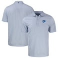 thumbnail image 1 of Men's Cutter & Buck White/Navy Pitt Panthers Pike Eco Symmetry Print Stretch Recycled Polo, 1 of 3