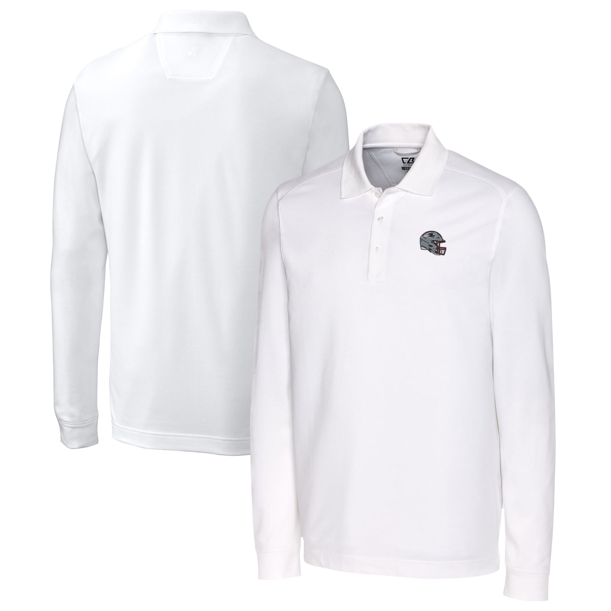 Patriots long sleeve polo shirt hotsell