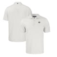 thumbnail image 1 of Men's Cutter & Buck White North Carolina Tar Heels Big & Tall Pike Eco Symmetry Print Stretch Recycled Polo, 1 of 3