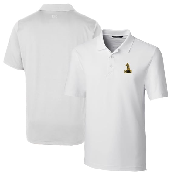 Men's Cutter & Buck White Northern Arizona Lumberjacks Big & Tall Forge Stretch Polo