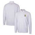 thumbnail image 1 of Men's Cutter & Buck White Northern Arizona Lumberjacks Traverse Stretch Quarter Zip-Pullover Top, 1 of 3